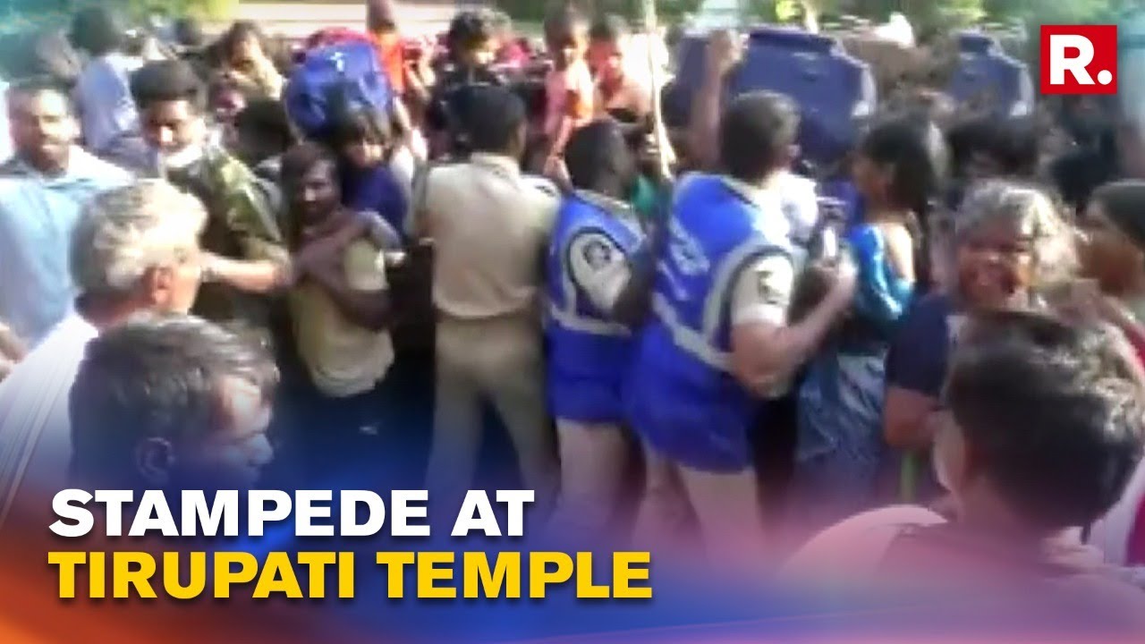 Andhra Pradesh News: Stampede Like-Situation At Tirupati Temple; Three People Injured