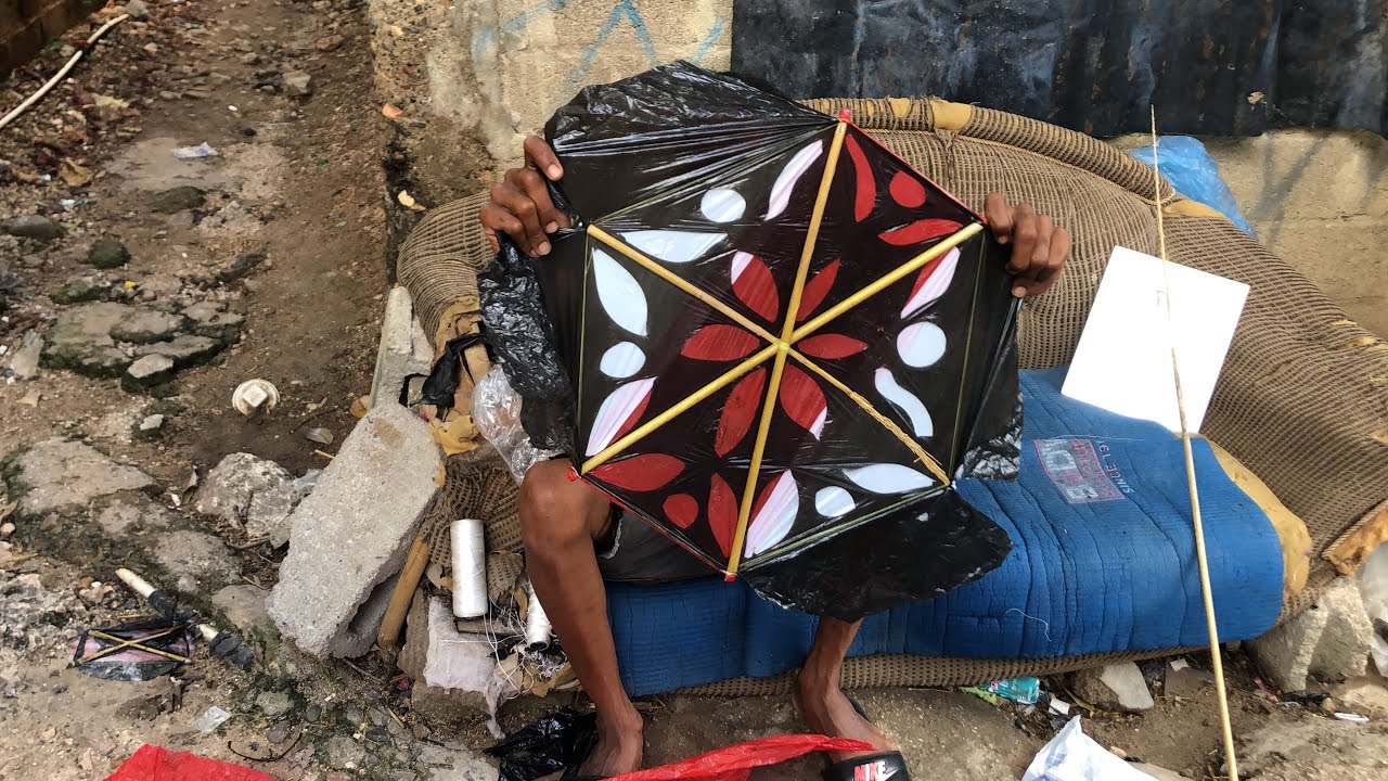 Como Hacer Una Chichigua Flor 🌺 De Tres Colores tutorial Paso A Paso Papagayo Cometa Papalote Kite 
