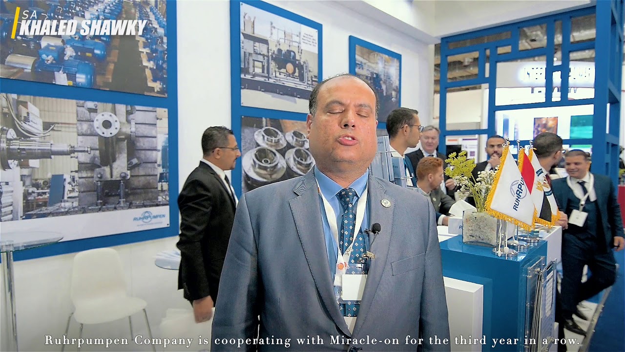 Ruhrpumpen Booth at EGYPS Exhibition 2020