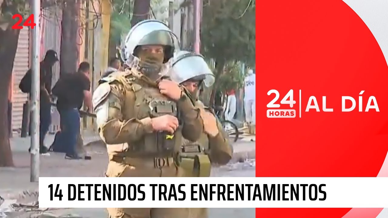 Enfrentamientos en Barrio Meiggs por retiro de toldos azules: 14 detenidos en dos días | 24 Horas
