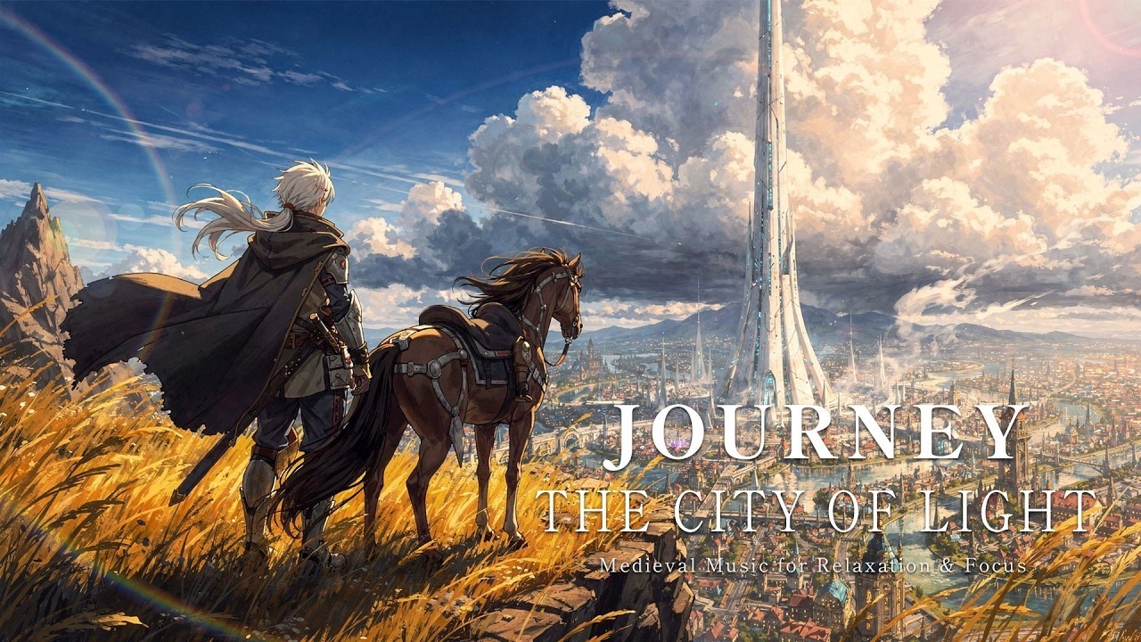 Journey to the City of Light | Medieval Music for Relaxation & Focus