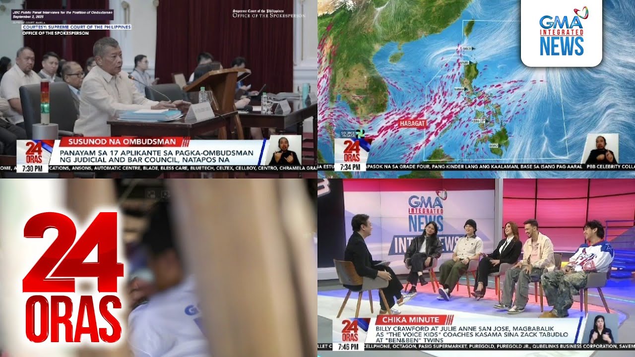 24 Oras: (Part 3) Sen. Marcos vs Sec. Remulla | Update sa LPA | The Voice Kids coaches, atbp.