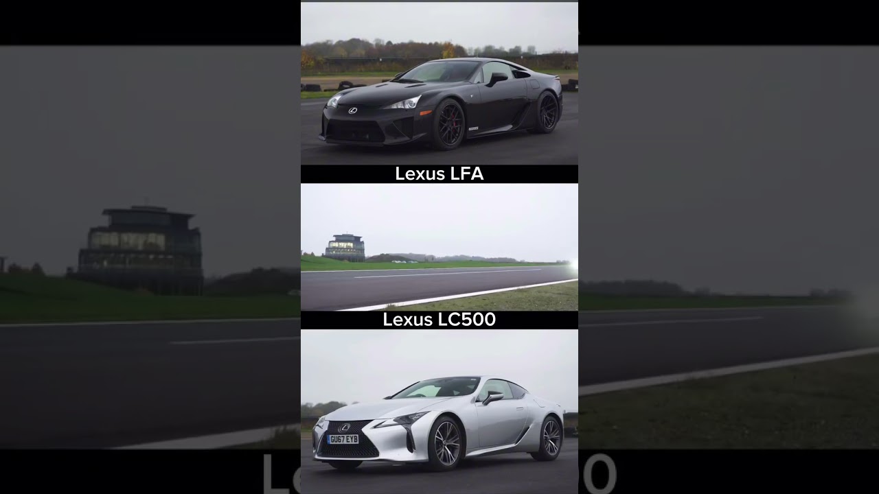 Lexus LFA VS Lexus LC500 ~ #lexus #lfa #lc500 #jdm