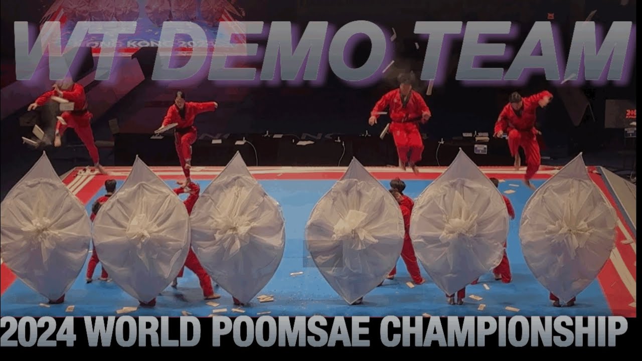 World Taekwondo Demo Team @ 2024 World Poomsae Championship Opening Ceremony