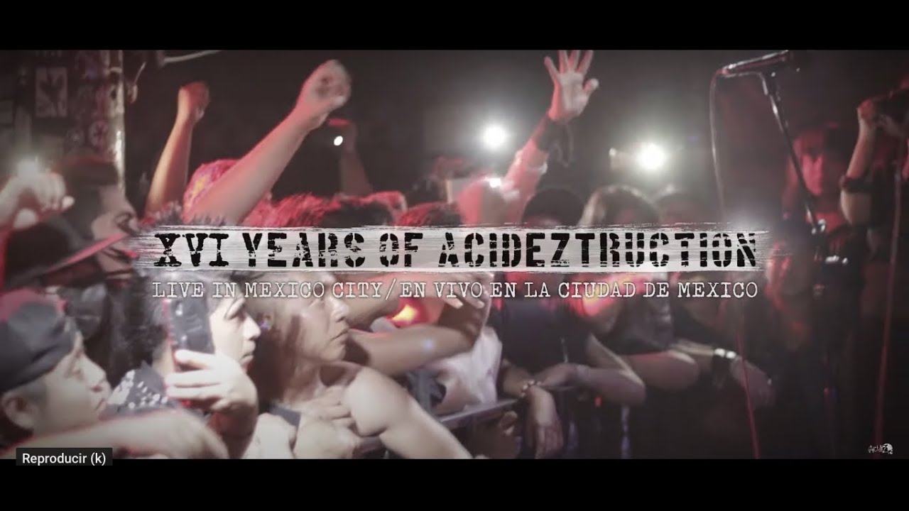 Acidez- Live in Mexico City DVD (Official) Parte #1