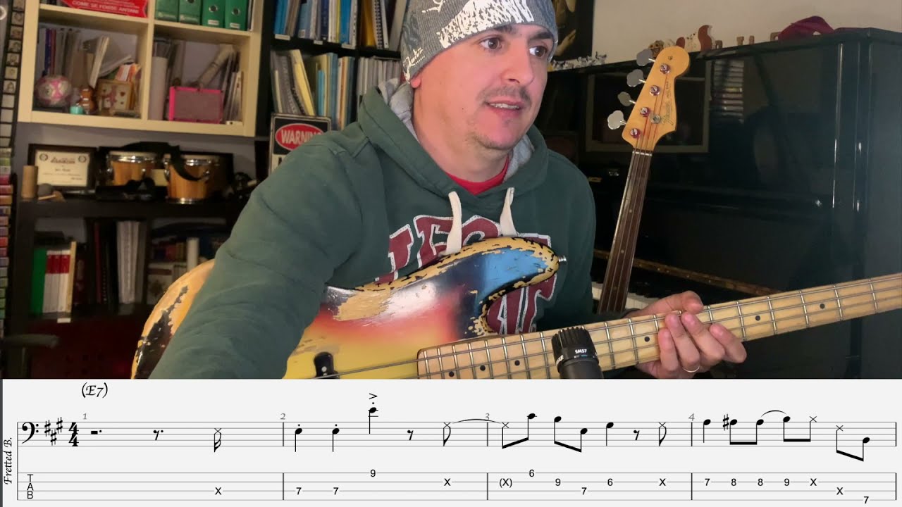 Jam in E , Jaco, tutorial (Parte 1/3) - Lezione basso 79