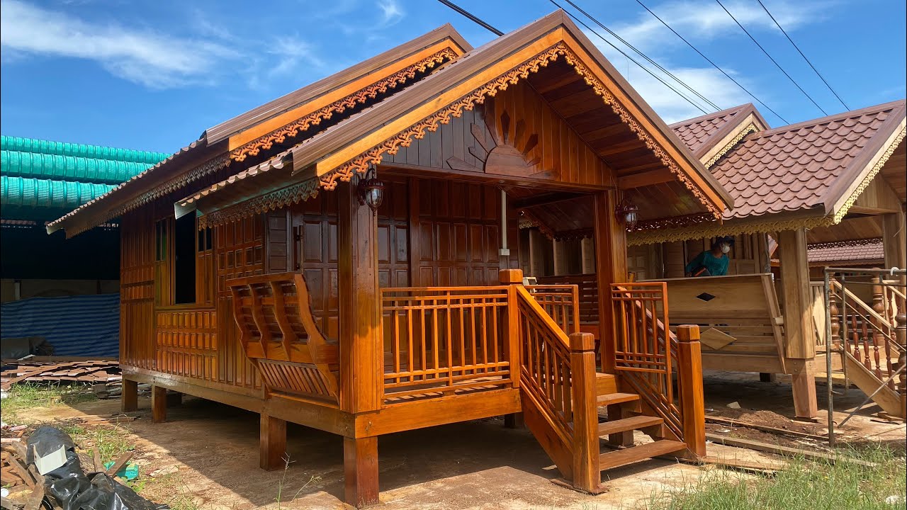 Ep.59 บ้านไม้ 1 ห้องนอน 1 ห้องน้ำ งบ 220,000 |093-4968034