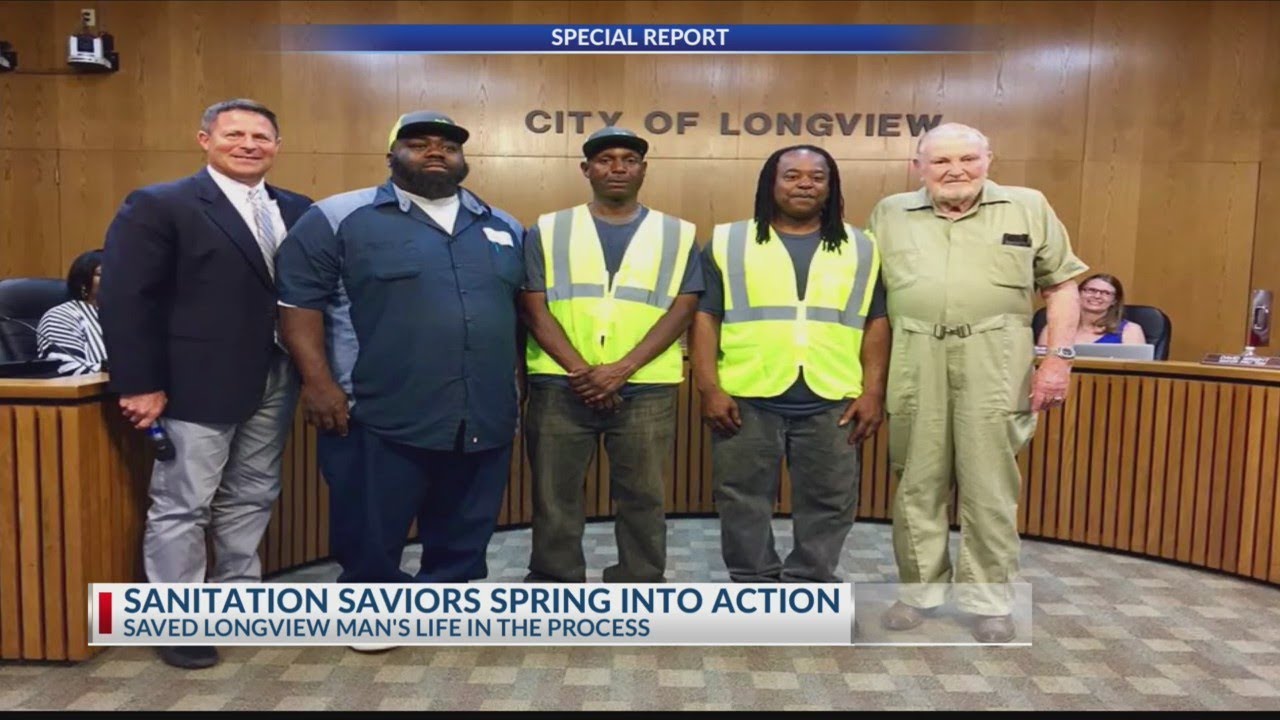 SPECIAL REPORT: Sanitation workers spring into action to save a man's life