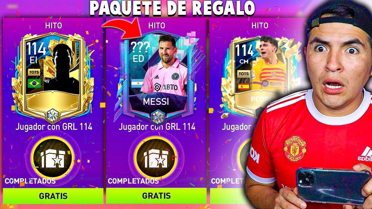 CONSEGUI a MESSI GRATIS en ESTA RECOMPENSA & JUGADOR “UTOTS de 114 GRL” en FIFA MOBILE 😱*SOY FELIZ*