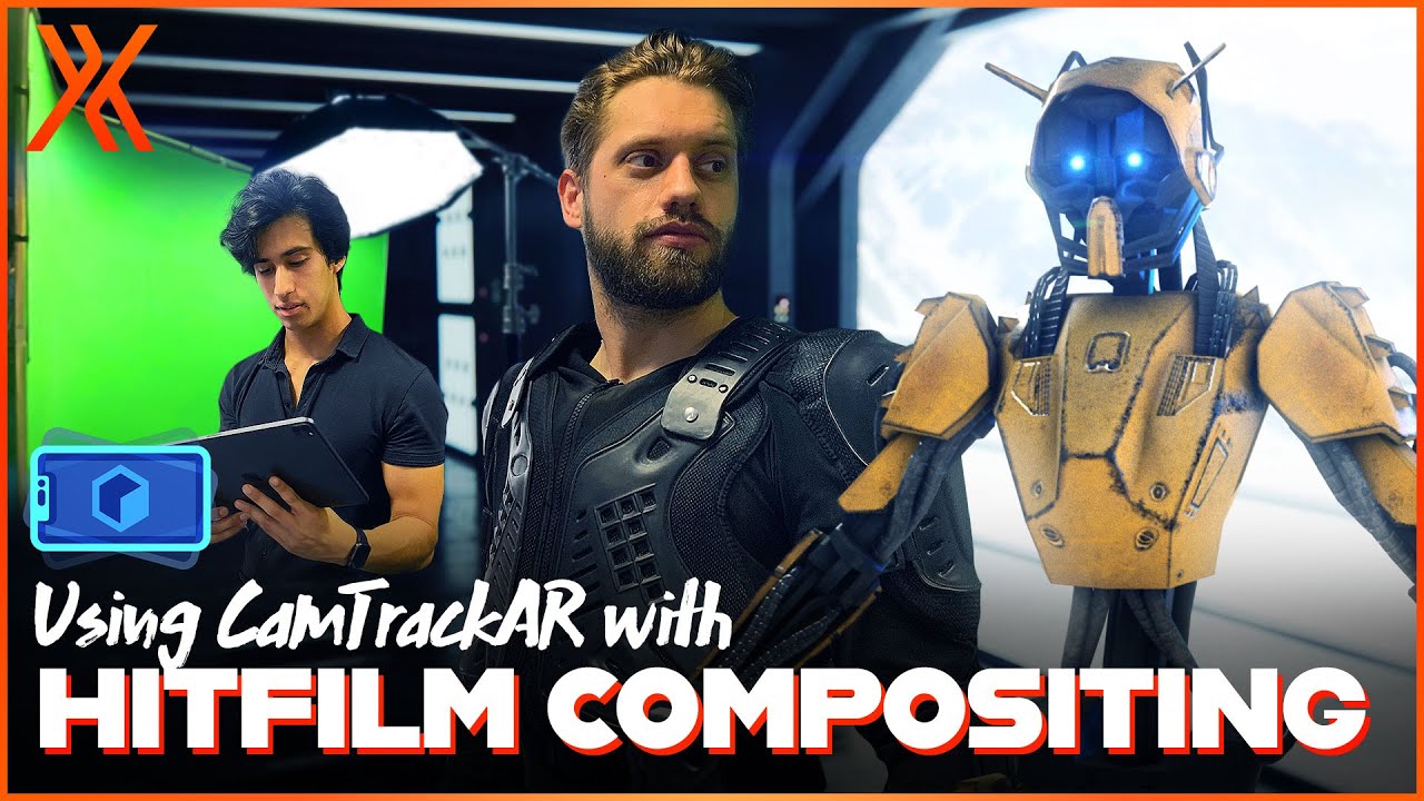 Руководство CamTrackAR №2: Композинг в HitFilm | 3D-модели + зелёный экран