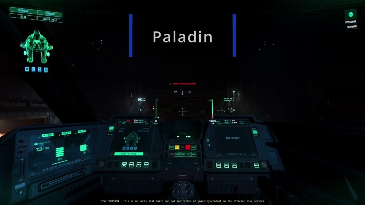 Shiv and Paladin engine start-up sounds #starcitizen #gameplay #sound