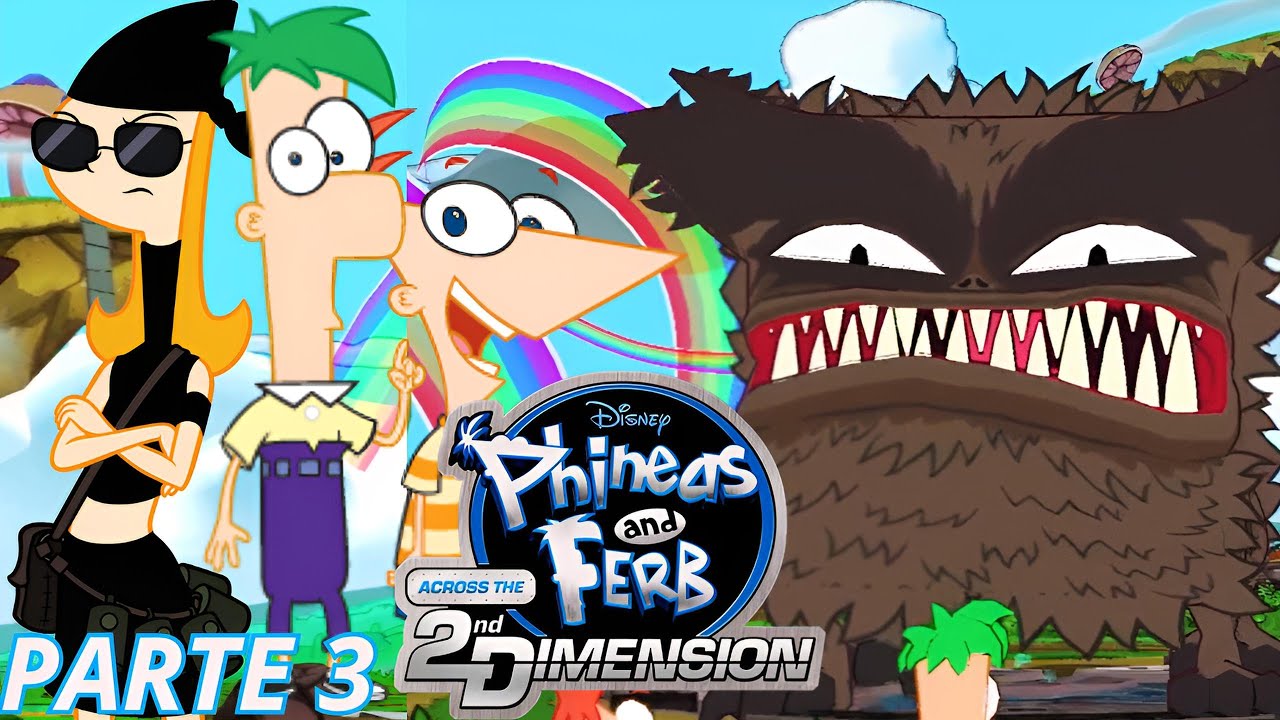 PHINEAS AND FERB ACROSS THE 2ND DIMENSION PARTE 3 A RESISTÊNCIA PRECISA DE AJUDA GOOZIM BOSS FIGHT
