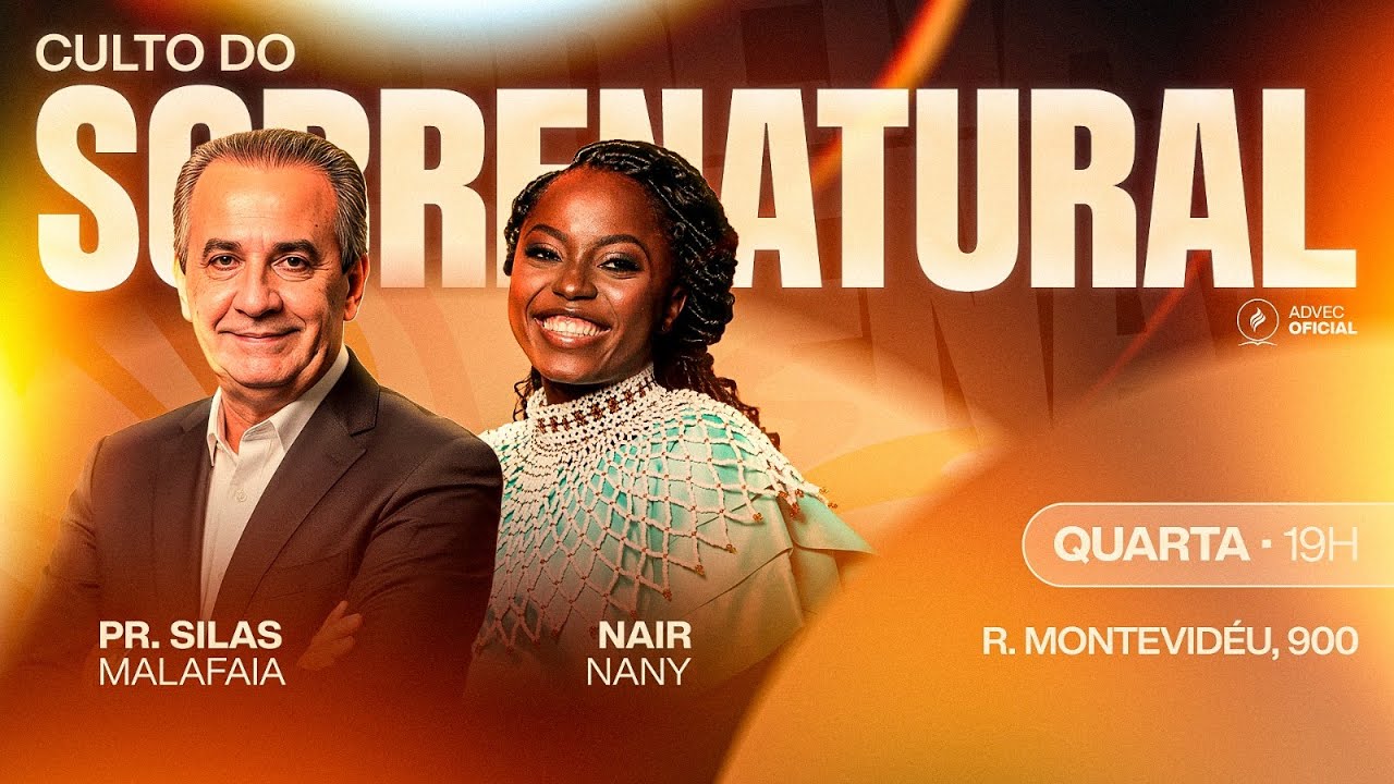 CULTO DO SOBRENATURAL | PR. Silas Malafaia & Nair Nany| 17/12/2025