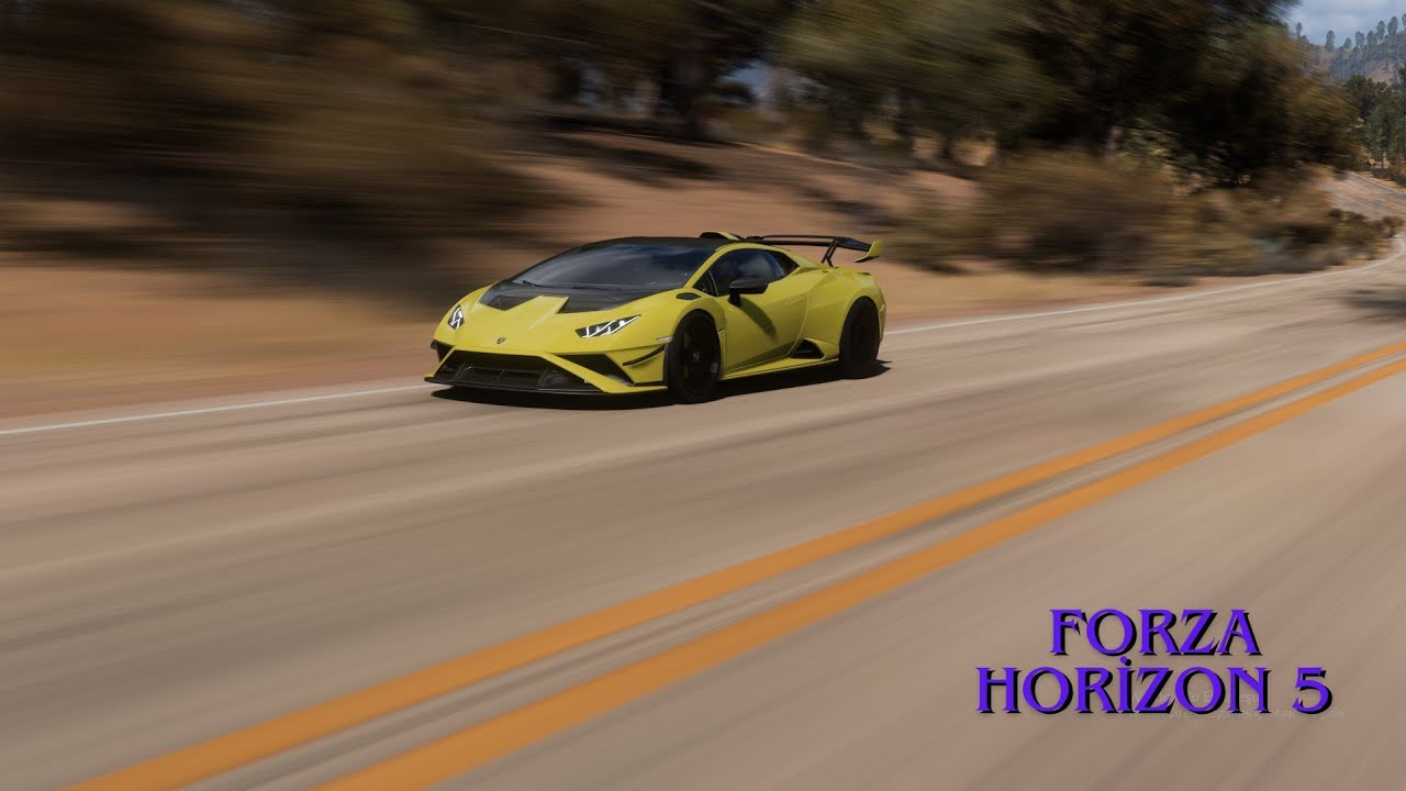 LAMBORGHİNİ HURACAN STO 900HP - Forza Horizon 5