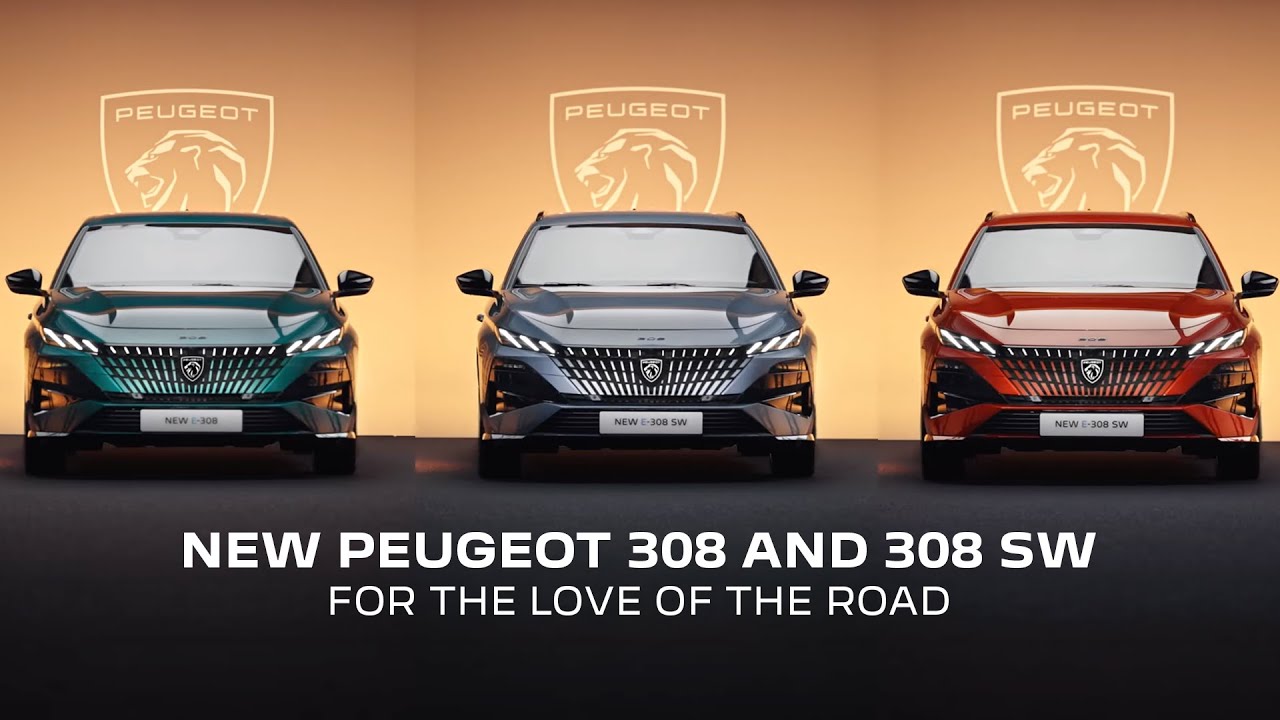 ​New Peugeot 308 and 308 SW | For the love of the road​