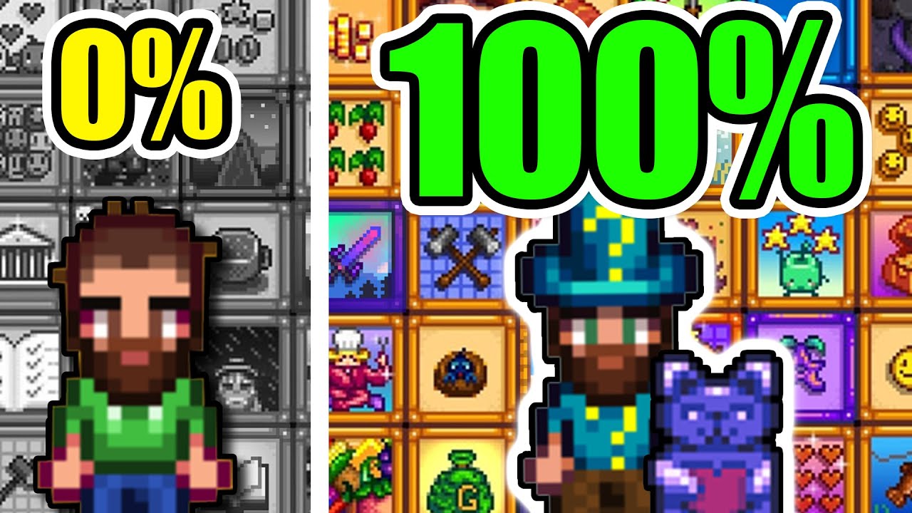 I Played 100% of Stardew Valley