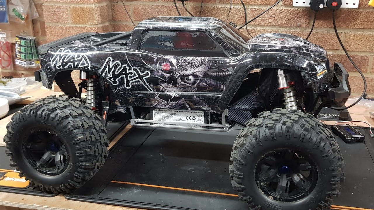 Traxxas X maxx Kershaw Designs Chassis Build