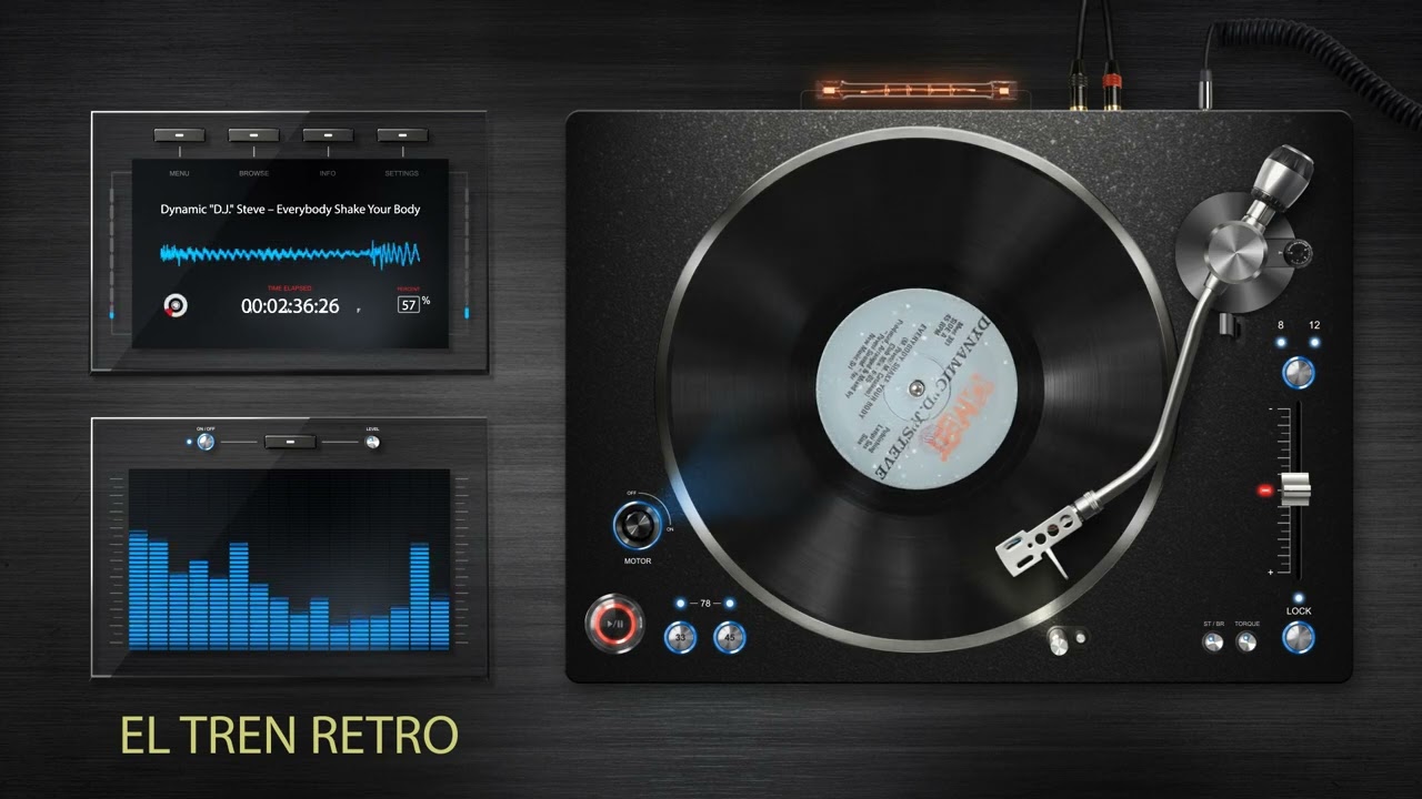 1991 Classic House 90s Dynamic D J  Steve – Everybody Shake Your Body  (Club Mix) By Reybanana