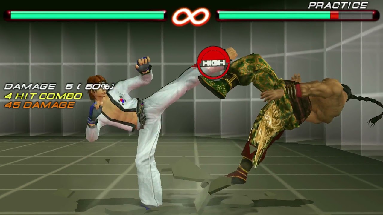 Tekken 6 - Hwoarang combo video #2