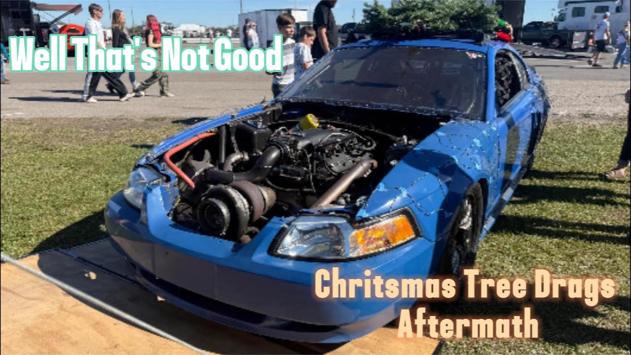 Christmas Tree Drags Damage Report and Repairs