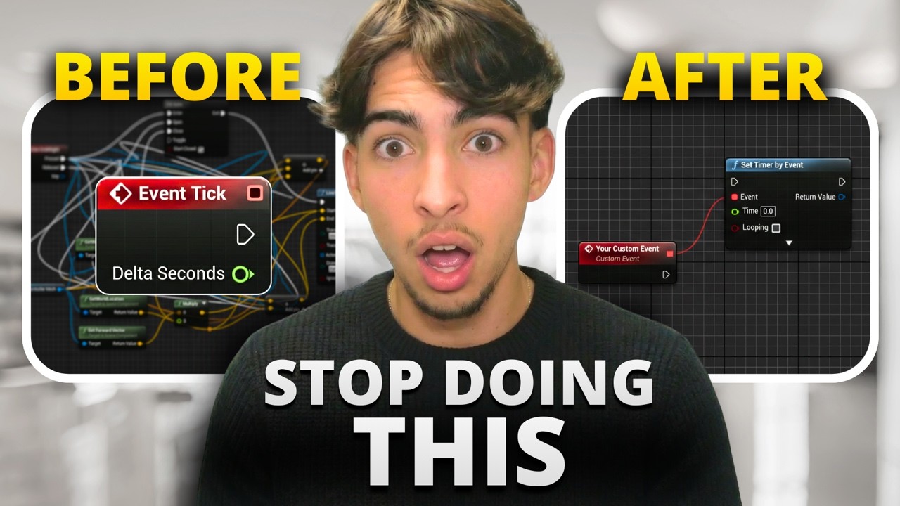 Stop Using Event Tick in Unreal Engine 5 (Do This Instead)
