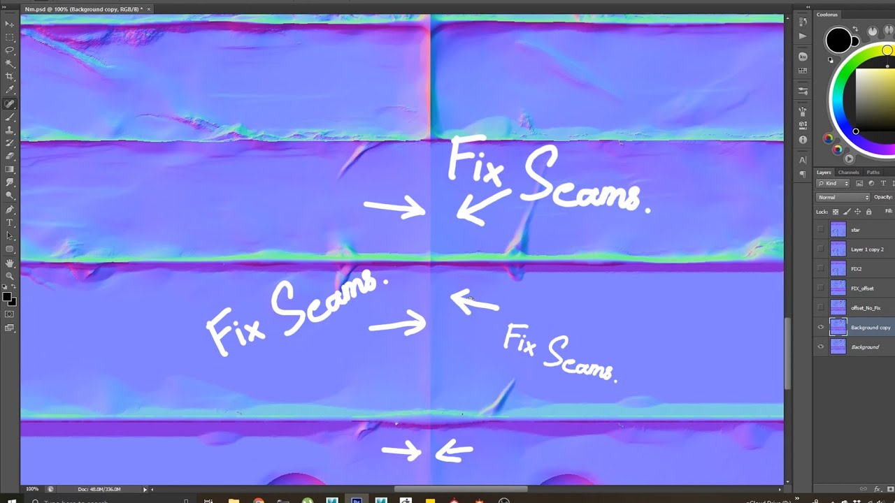 06- Fixing A Trim Sheet's Normal Map Explained