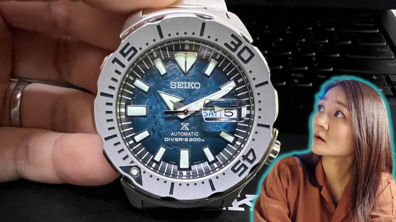 Это совершенно другой тип монстра — Seiko Prospex Monster SRPH75.