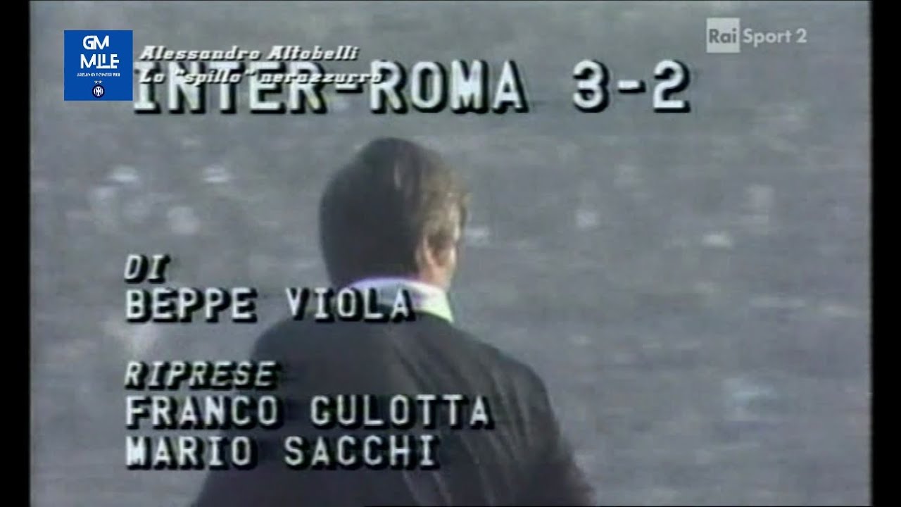 1981-82 (9^ - 22-11-1981) INTER-Roma 3-2 Servizio D.S. / 'Perle di Sport' RaiSport2