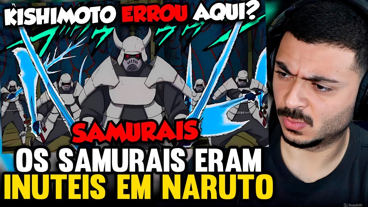KAMUZ REAGE: O Enorme PROBLEMA dos Samurais em Naruto que Ninguém Viu!