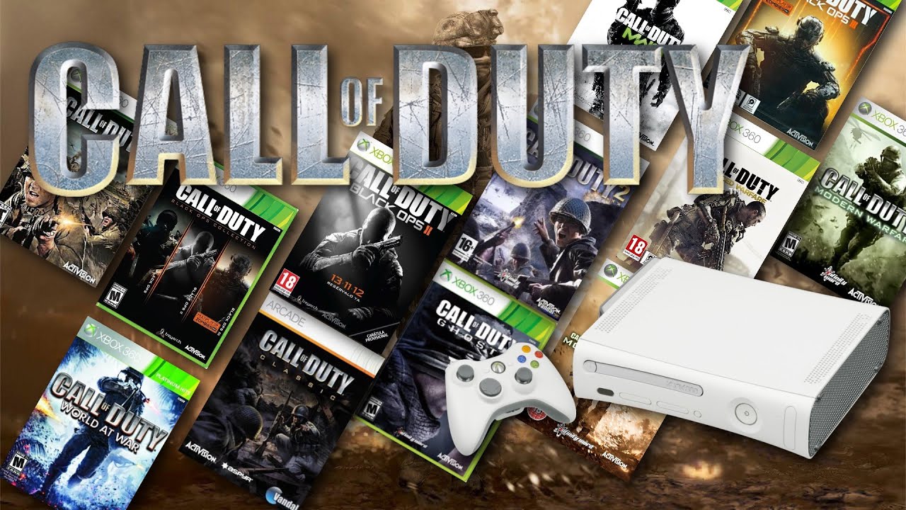 Todos los Call of Duty para XBOX 360