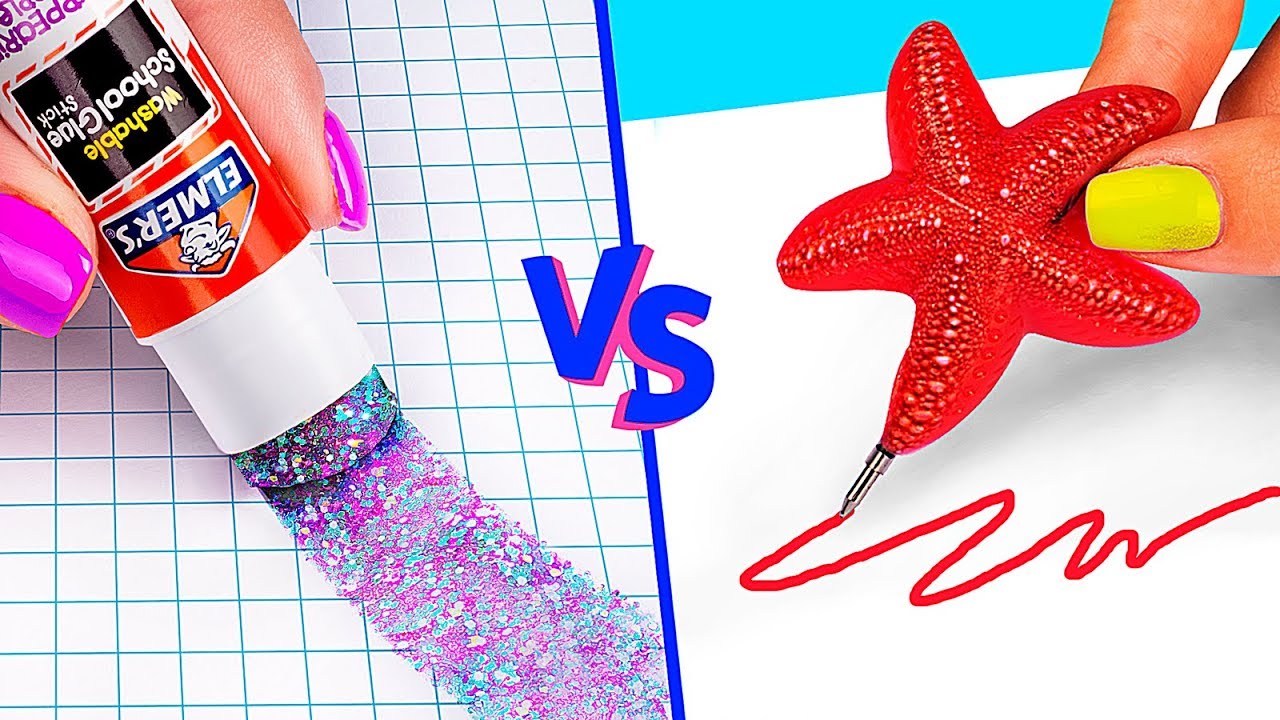 10 DIY Materiale Scolastico Per Sirena vs Fata