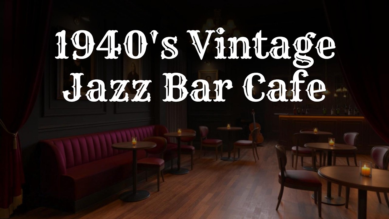 1940’s Vintage Jazz Bar Café