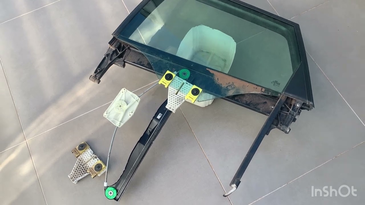 Desmontagem forro de porta e máquina de vidro traseiro A3 Sportback