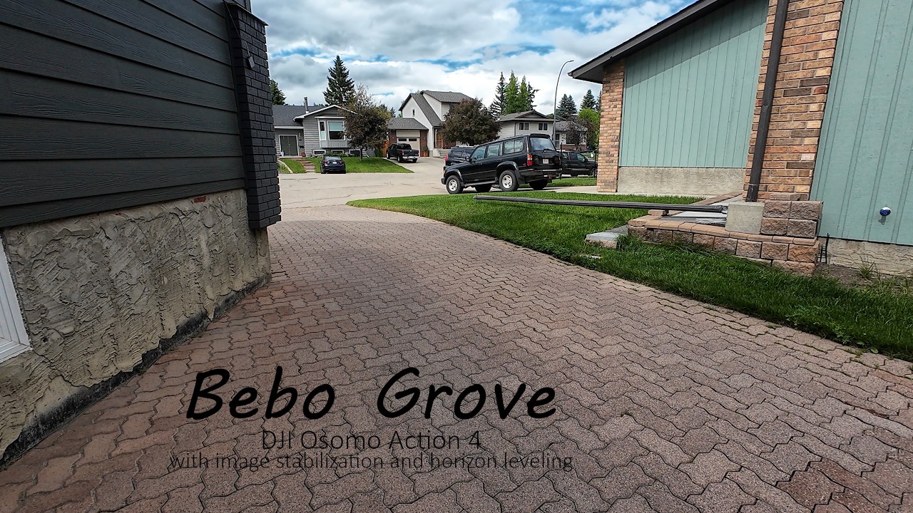 Bebo Grove shot with DJI Osomo Action 4
