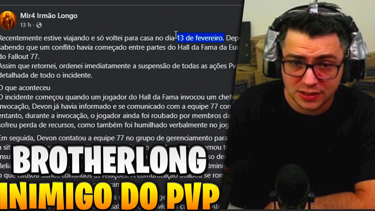 BROTHERLONG INIMIGO NÚMERO 1 DO PvP KKKKKKK| MIR4