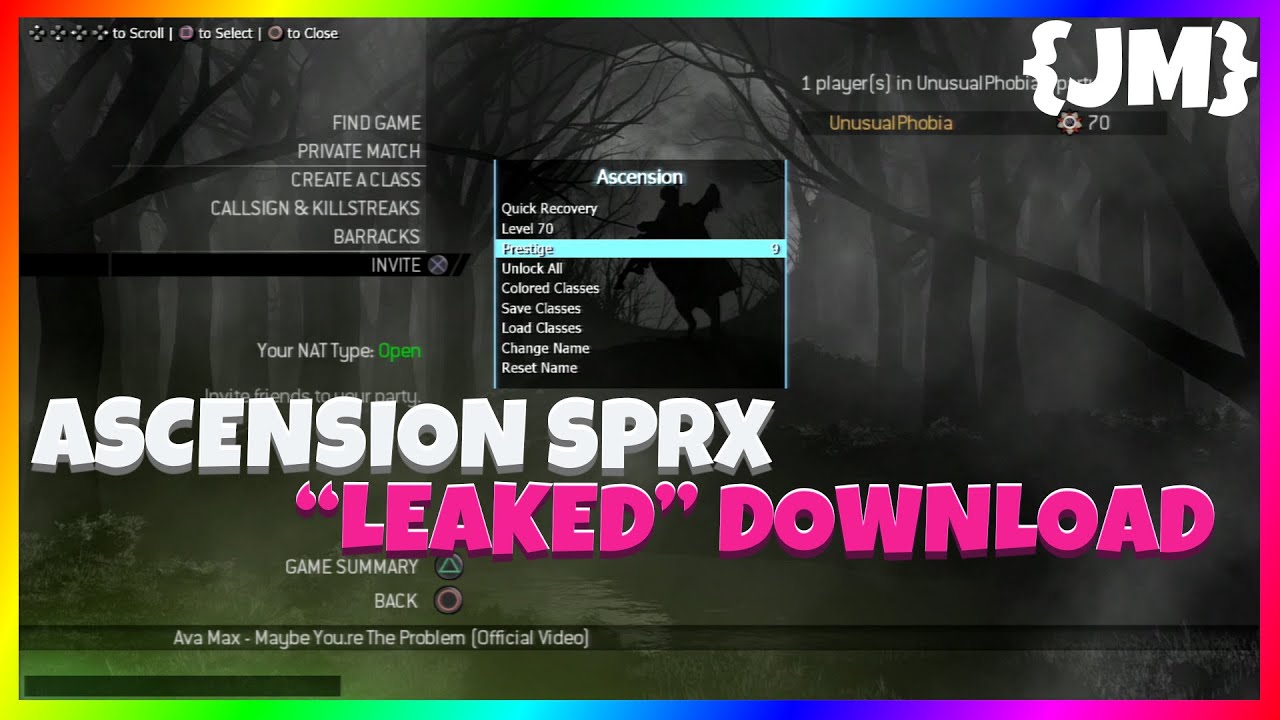 [MW2/PS3] Ascension Pre Game + Host SPRX Menu Leaked / Free Download! (Updated Version w/Old Source)