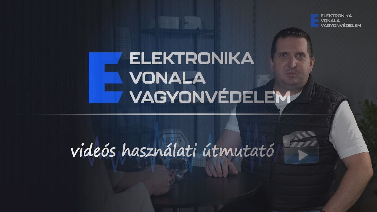 Ajt&oacute;csengő funkci&oacute; haszn&aacute;lata Paradox EVO riaszt&oacute;k&ouml;zponton sz&ouml;veges kezelőegys&eacute;ggel.