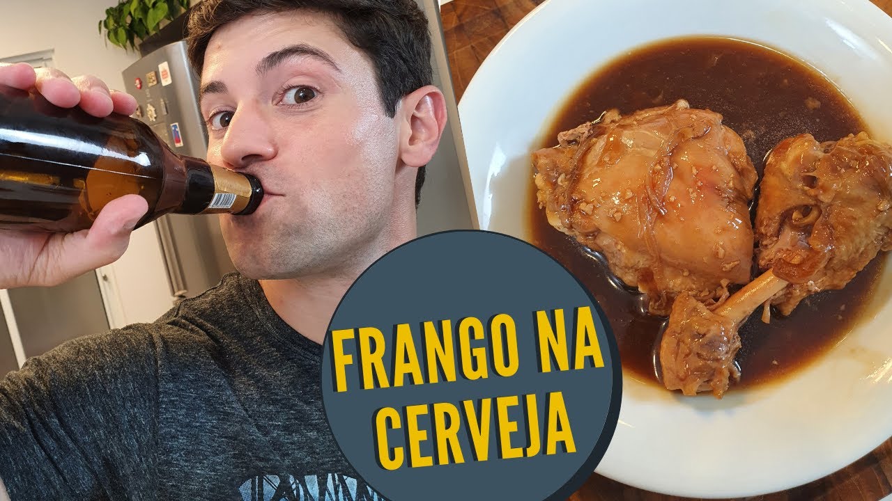 COMO FAZER FRANGO NA CERVEJA PRETA | RECEITA FÁCIL