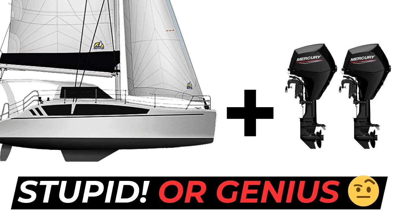 Outboards on a Big CATAMARAN? I can't Believe I'm Saying This !