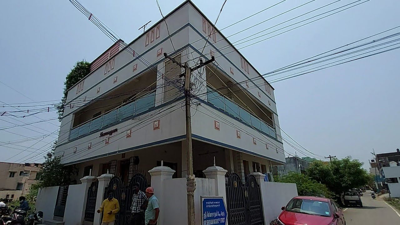1320 sqft இடம் 2500 sqftல் தனி வீடு Double story House in Mangadu | Re sale | Narth East Corner