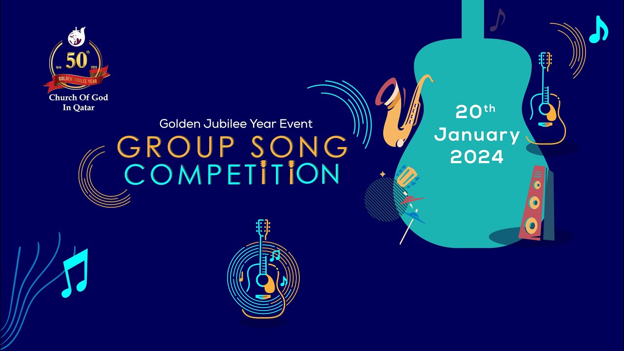 Church of God In Qatar || Golden Jubilee Year Event || Group Song Competition