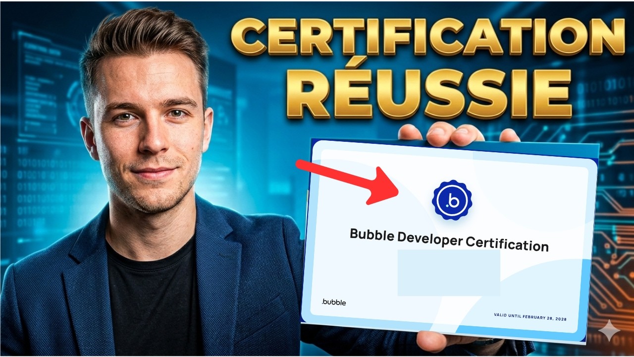 Comment avoir sa certification Bubble.io ? Mon feedback