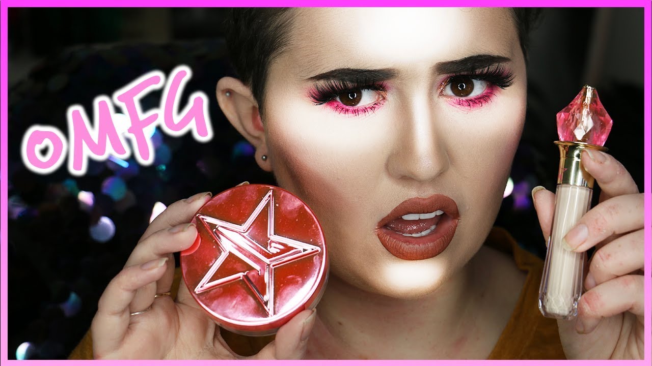 TESTING JEFFREE STAR'S MAGIC STAR CONCEALER AND POWDER....OMFG