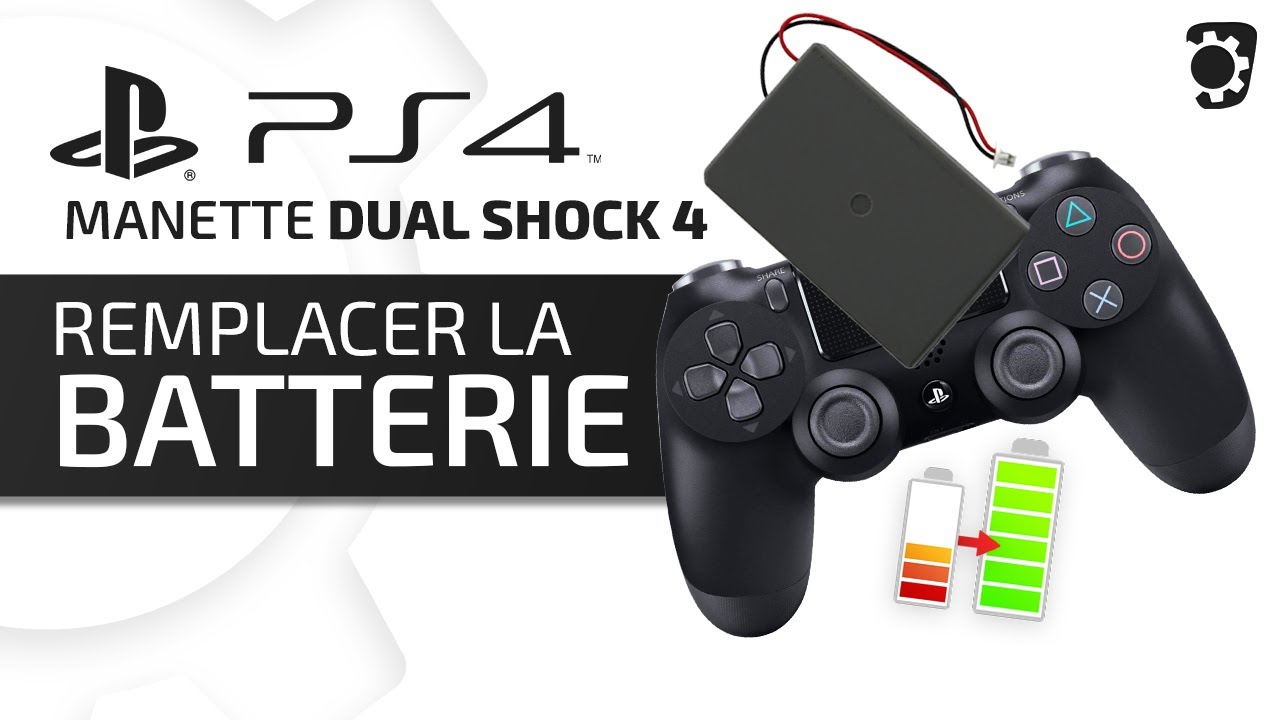 Comment changer la batterie de la manette Dualshock 4 de la PS4 : Tuto Brico-Phone