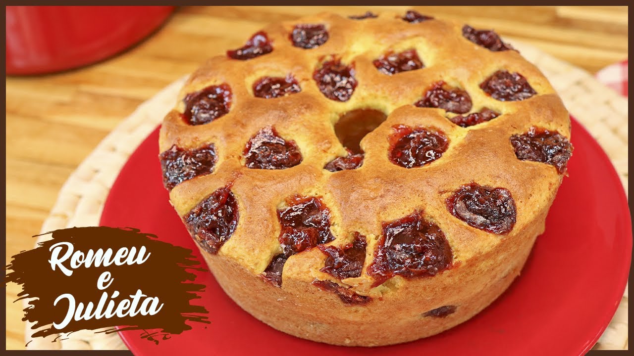 ROMEU E JULIETA I BOLO DE QUEIJO COM GOIABA I UMA VERDADEIRA DELÍCIA I Receitas de Pai