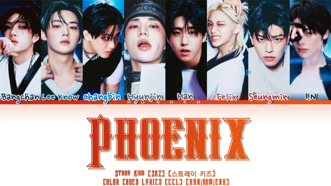 STRAY KIDS (SKZ) - Pheonix [COLOR CODED LYRICS] - [HAN|ROM|ENG]