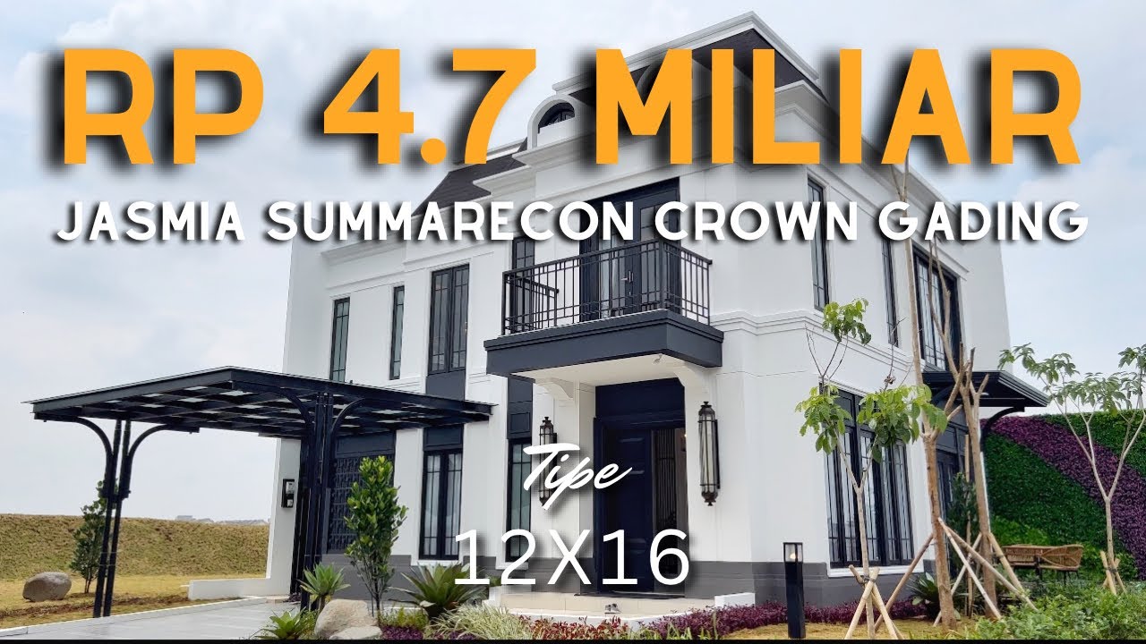 Township terbaru Summarecon : SUMMARECON CROWN GADING tipe JASMIA mulai Rp 2.7M