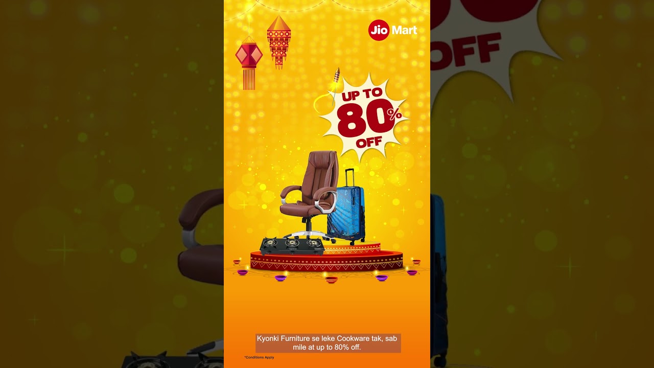 JioMart's JioUtsav | General Merchandise Sale | Up to 60% OFF
