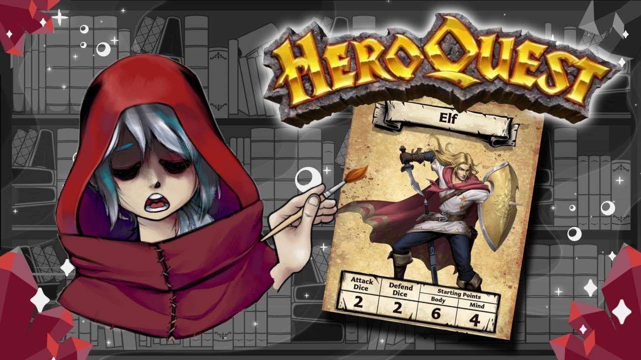 Hero Quest Painting Guide Ep.42 Elf Variant