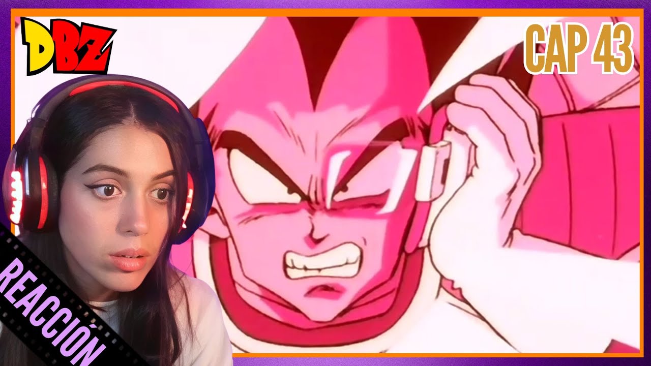 VEGETA PERSIGUE a FREEZER/DRAGON BALL Z REACCI&Oacute;N CAP 43 ESPA&Ntilde;OL LATINO por PRIMERA VEZ